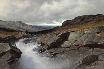 Berglandschaft von Andreas Edvard Disen